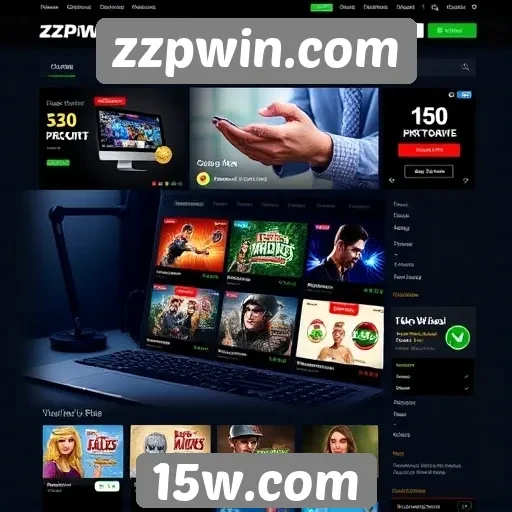 Tendências de design no site zzpwin.com