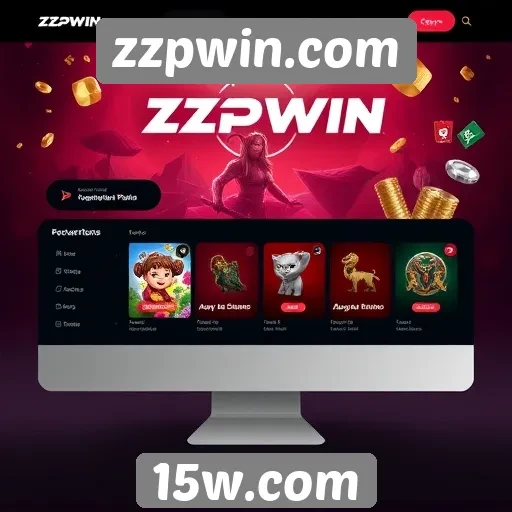 Exploração da interface do usuário do zzpwin.com